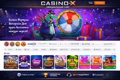 Casino X бонусы